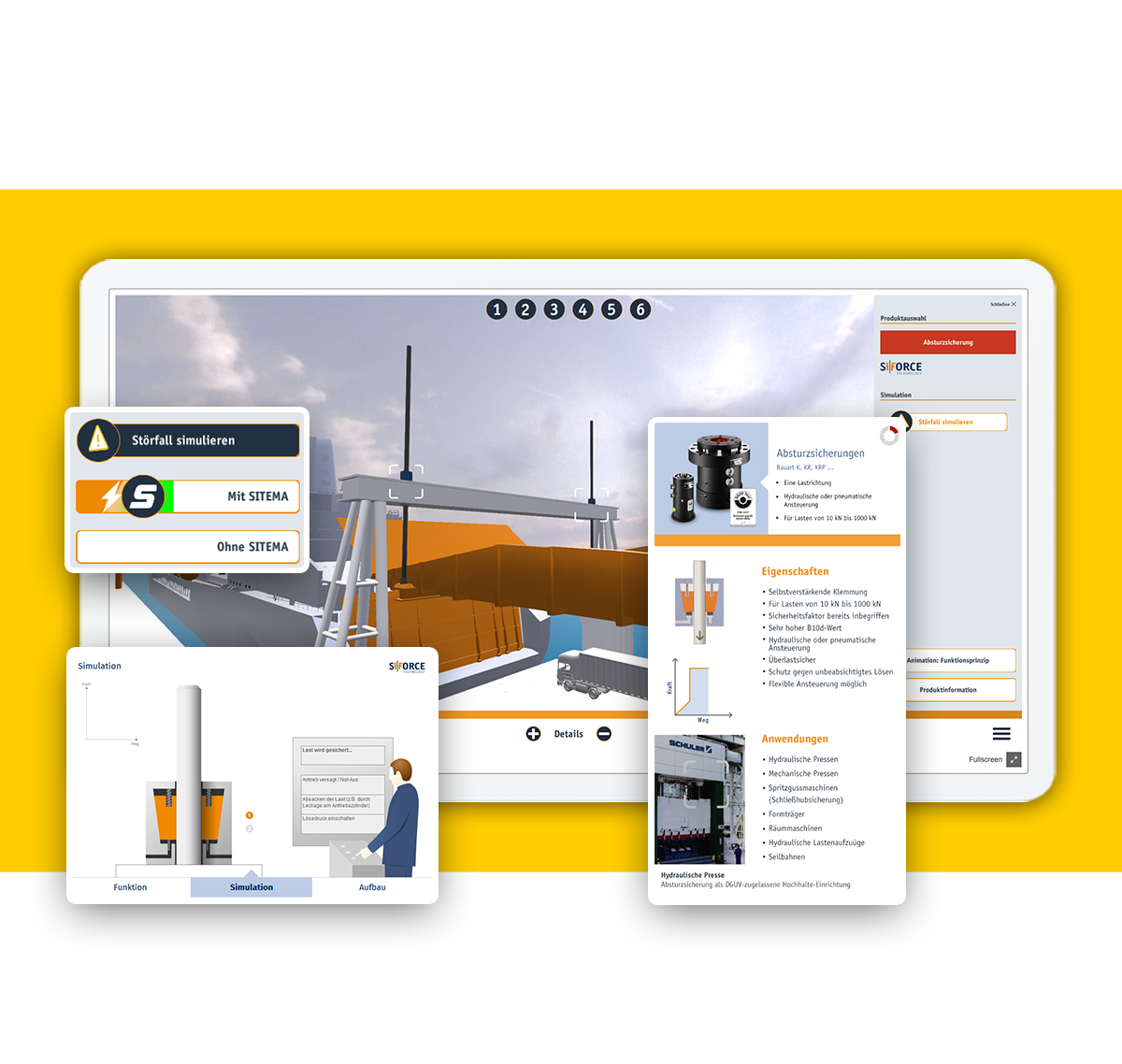 Sales-App in 3D für SITEMA GmbH & Co. KG