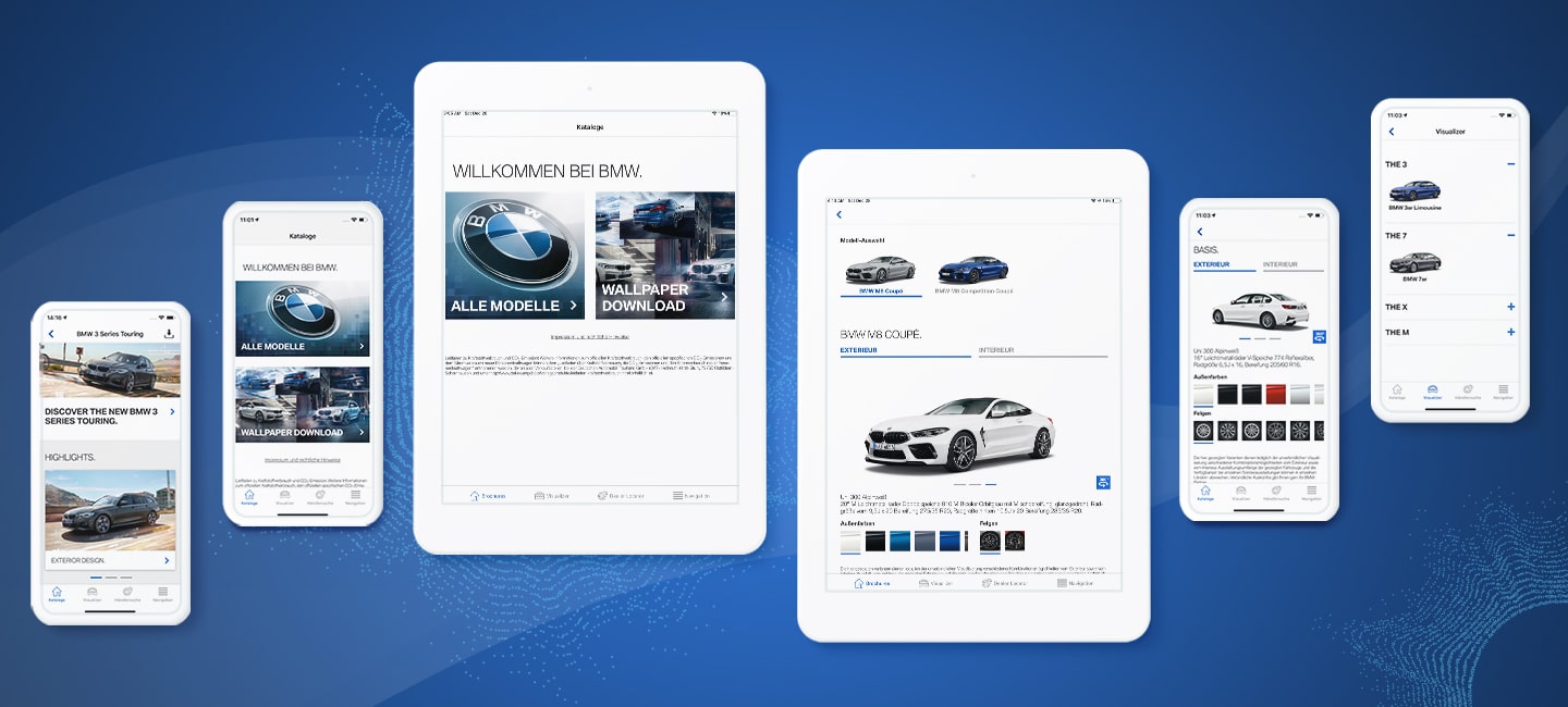 Katalog-App für BMW